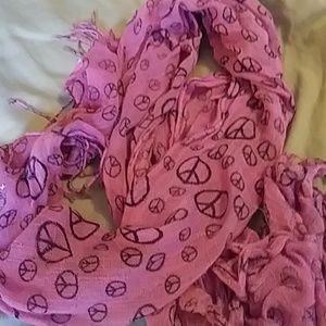 Peace scarf